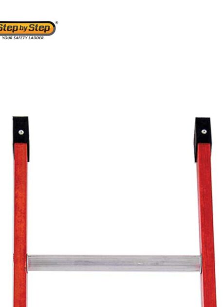 Fiberglass Single Pole Ladder – 11 Rungs (FCS-1242)