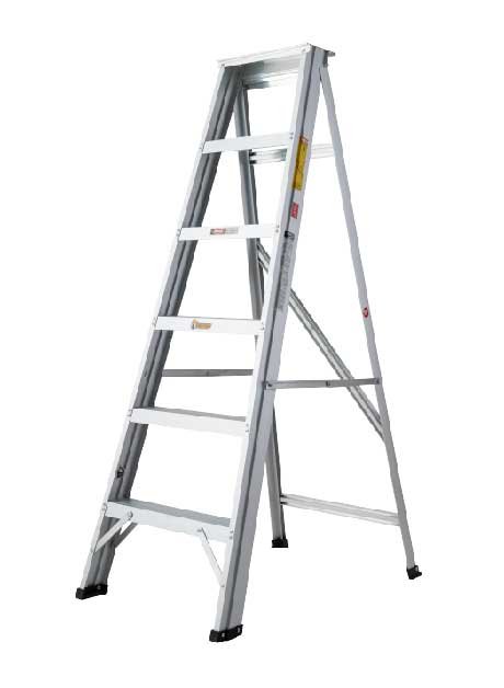 Aluminium Single Sided A Shape Ladder 6 Steps (SL06)