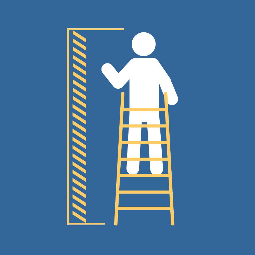 Ladder Hub Working Height