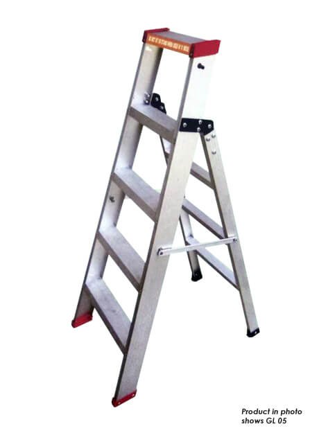 Aluminium 2 in One Ladder 8+6 Steps (GL08)