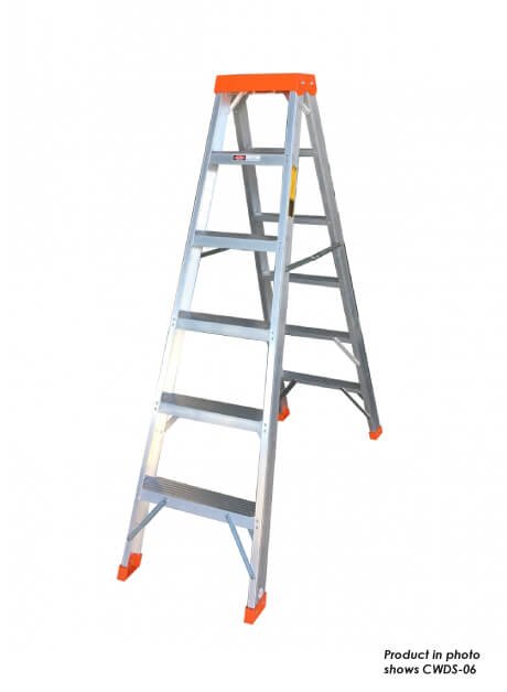 Aluminium Certified Double Sided Ladder – 5 Steps (CWDS-05)