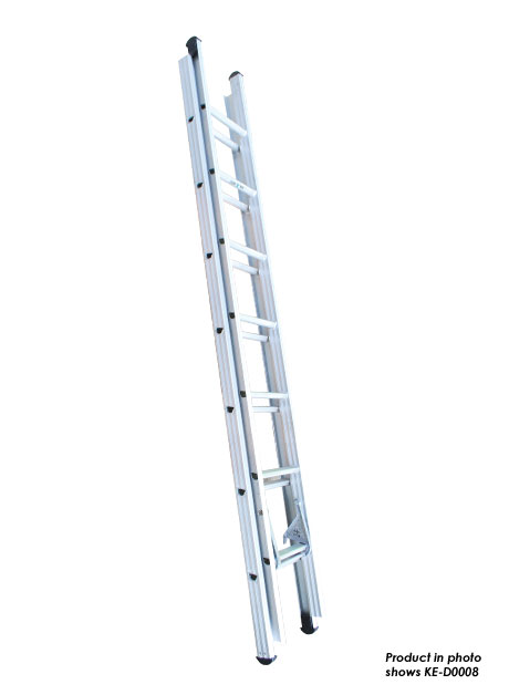 Aluminium Double Extension Ladder – 14 Rungs (KE-D0008)