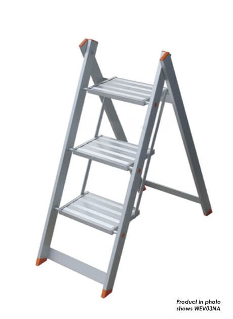 Aluminium Envy Step Stool (NA) – 2 Steps (WEV02NA)