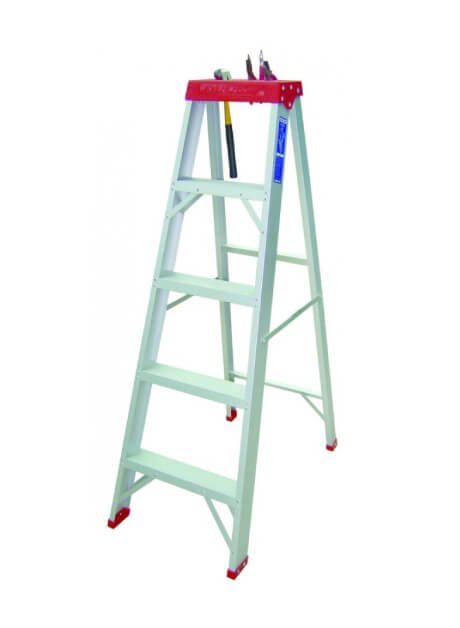 Aluminium Heavy Duty Certified Step Ladder – 5 Steps (YCS05)