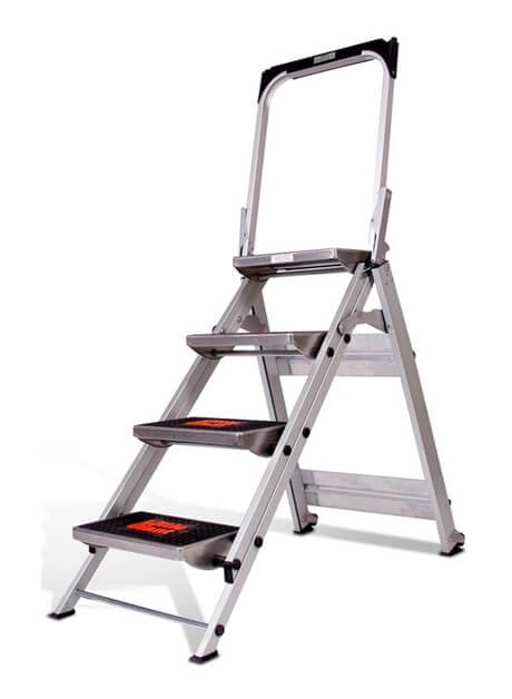 Aluminium Safety Step Ladder 4 Steps (10410B)