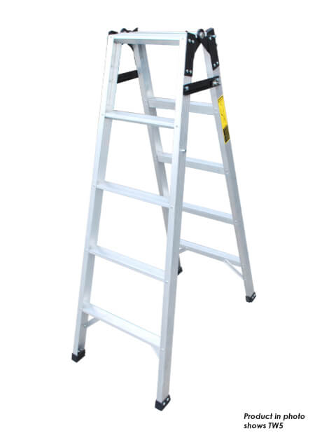 Aluminium Two Way Ladder 8 Steps (TW8)