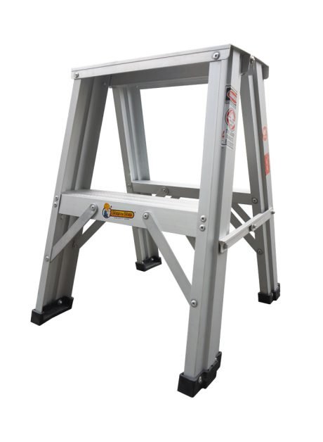 Aluminium Double Sided A Shape Step Stool Ladder 2 Steps (DSL02)