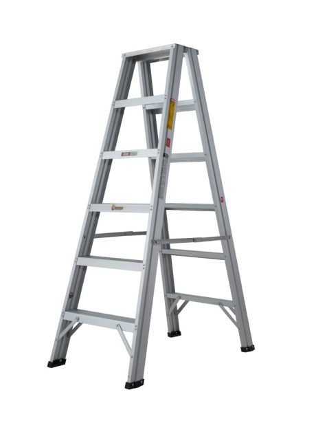 Aluminium Double Sided A Shape Ladder 6 Steps (DSL06)