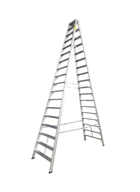 Aluminium Double Sided A Shape Ladder 18 Steps (DSL18)
