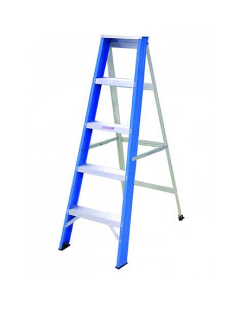 Aluminium Single Sided Ladder – 5 Steps (YSS05)