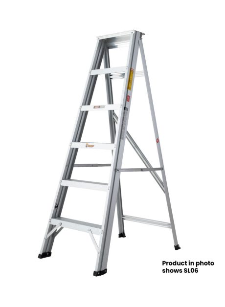 Aluminium Single Sided A Shape Ladder 10 Steps (SL10)