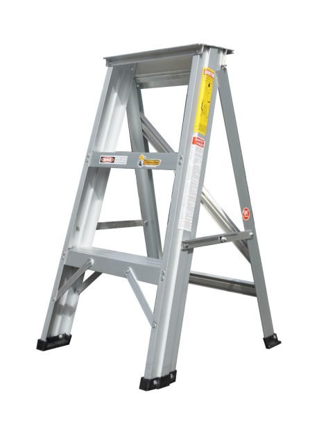 Aluminium Single Sided A Shape Step Stool Ladder 3 Steps (SL03)