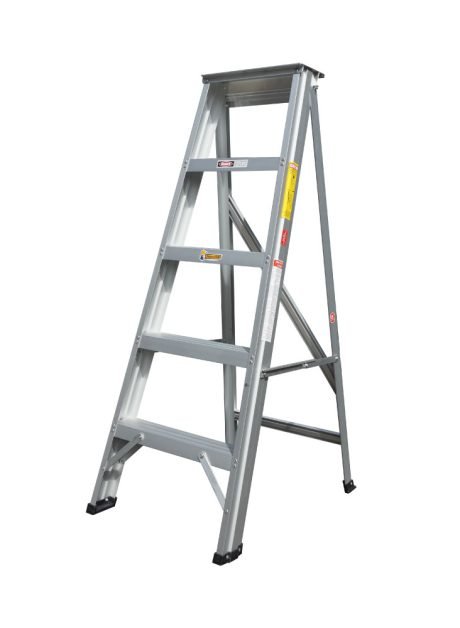 Aluminium Single Sided A Shape Ladder 5 Steps (SL05)