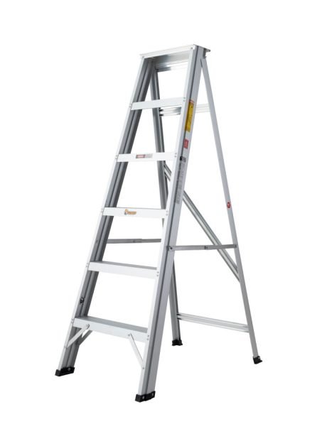 Aluminium Single Sided A Shape Ladder 6 Steps (SL06)