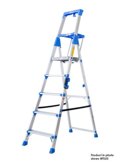 Aluminium Working Tray Ladder – 6 Steps (WTL06)